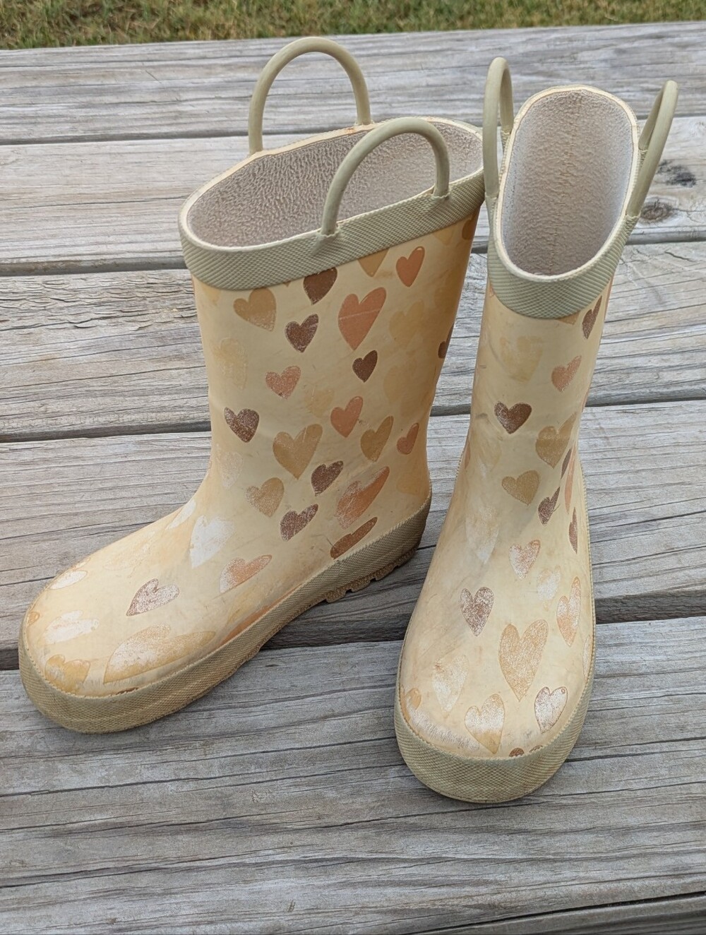 Rainangel rain boots with Hearts